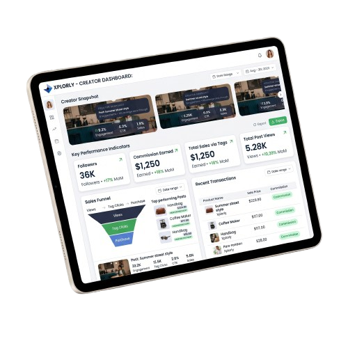 Temporary analytics visual for Xplorly